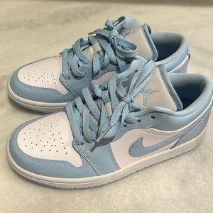 Air Jordan’s ice blue